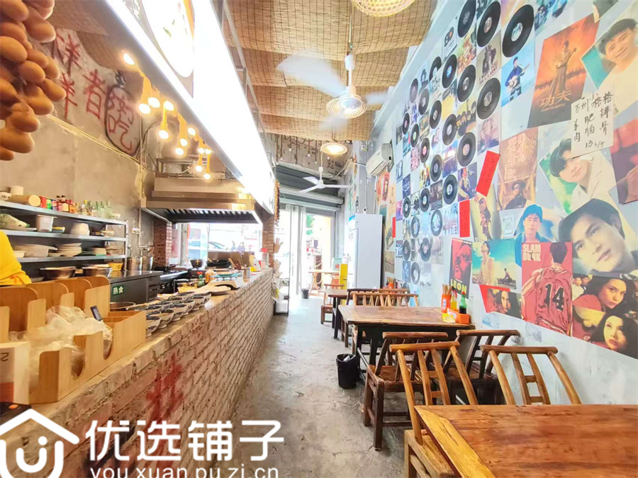 西外罗浮阳光100平餐饮店转让(可外摆)