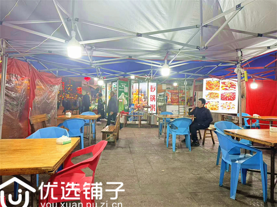 南外花溪街口55平转角20年大排档转让(可外摆)