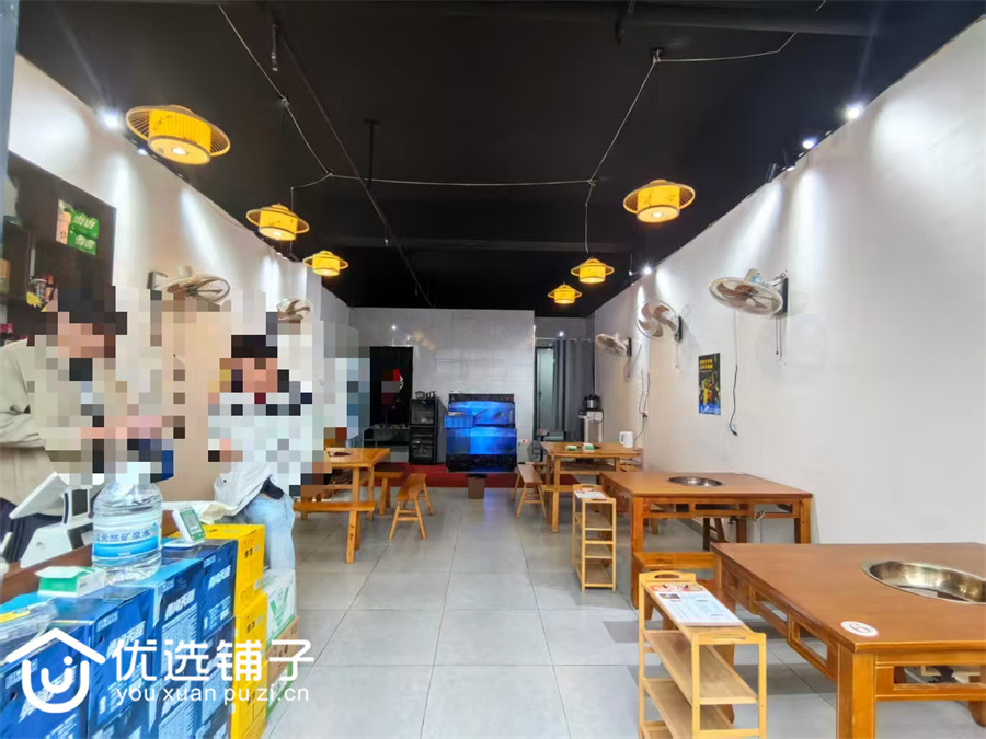 高新区贵丰澜台58平餐饮店转让(可空转)