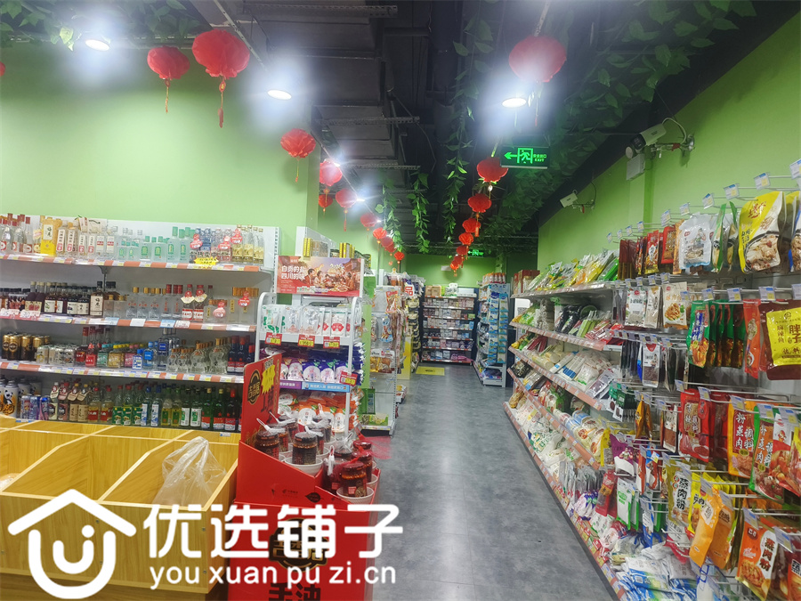 南外洲河湾小区406㎡超市转让