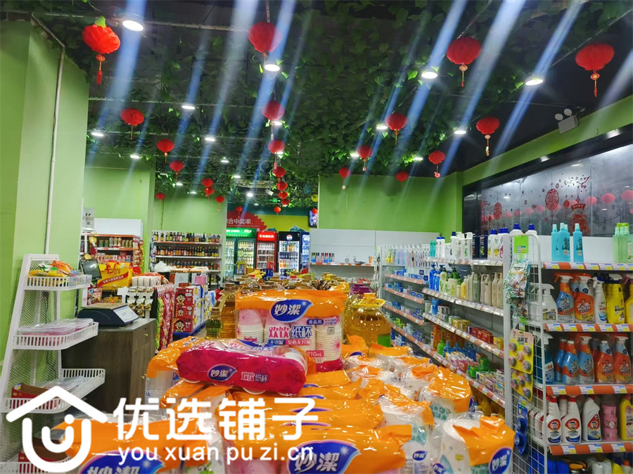 南外洲河湾小区406㎡超市转让