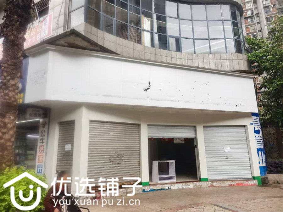 大竹.竹海路西段80㎡商铺出租(可用面积160)