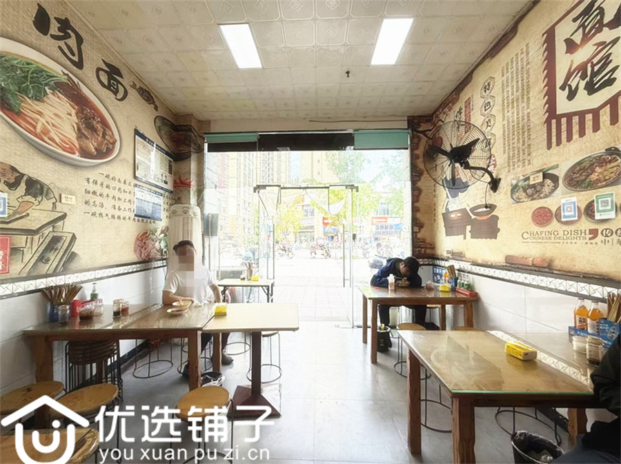 西外人民医院旁33平面店转让(水电气三通可外摆)
