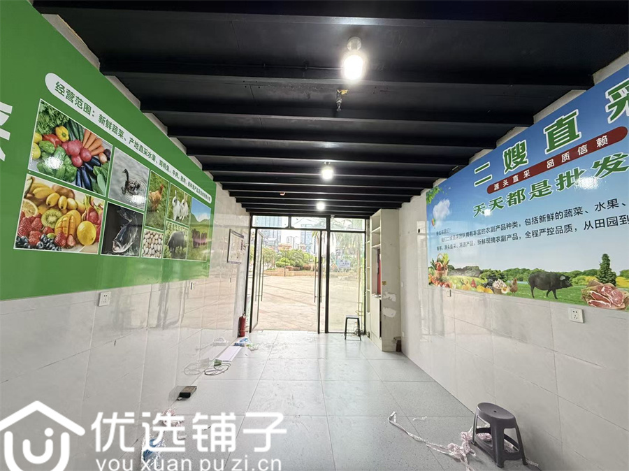 西外文理学院旁50平旺铺转让(水电气三通)