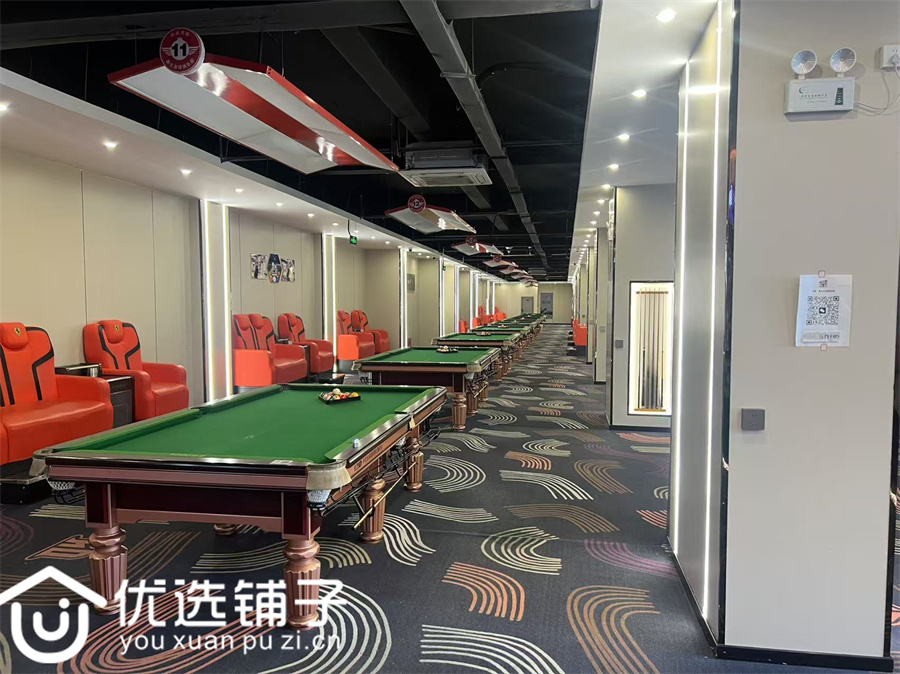 宣汉县翡翠明珠楼下500平台球室转让(可空转)