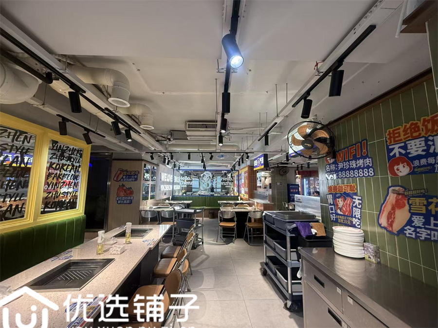 南外升华广场对面285平餐饮店转让(水电气三通)