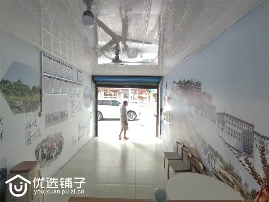 市内文家梁七中对面33平门市1.2万出租