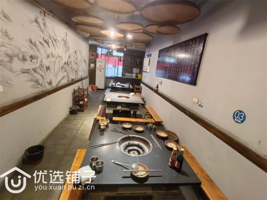 市内三圣宫200平二楼出租(原火锅店)